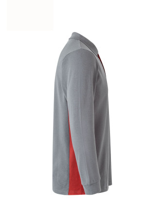 Polo Bicolor Manga Larga Velilla 105514 | Piqué 60% Algodón Top