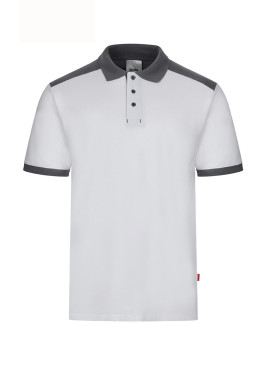 Velilla 105519S Two-Tone Stretch Polo | 200gsm Premium Piqué