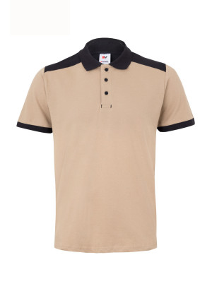 Velilla 105519S Two-Tone Stretch Polo | 200gsm Premium Piqué
