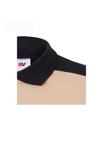 Polo Stretch Bicolor Velilla 105519S | Piqué Premium 200g
