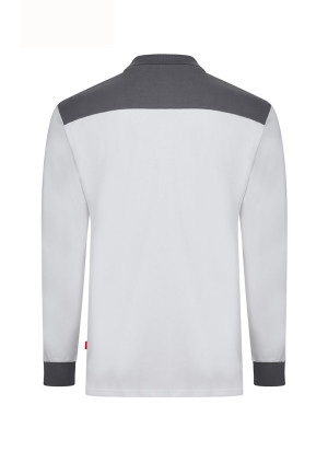 Polo Stretch Bicolor Manga Larga Velilla 105529S