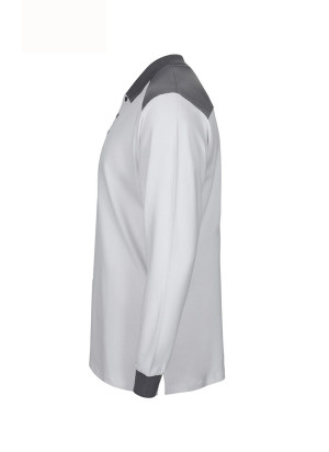 Velilla 105529S Long Sleeve Bicolor Stretch Polo Shirt