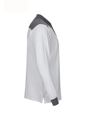 Polo Stretch Bicolor Manga Larga Velilla 105529S