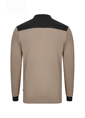 Polo Stretch Bicolor Manga Larga Velilla 105529S