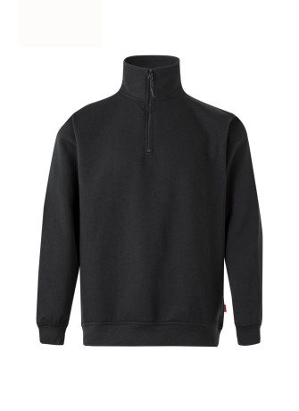 Velilla 105702 Half-Zip Sweatshirt | Durable High Neck Workwear