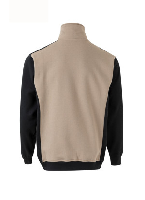 Velilla 105703 Two-Tone Sweatshirt | Professional Half-Zip Design