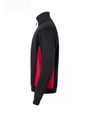 Sweatshirt Bicolor Velilla 105704 | Meio Fecho e Estilo Profissional