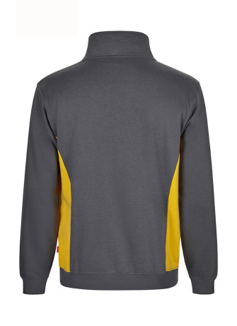 Sudadera Bicolor Velilla 105704 | Media Cremallera y Cuello Alto