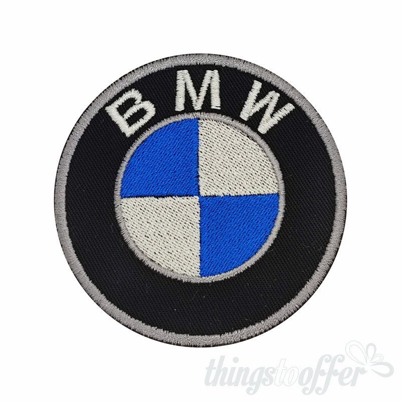 Parche Bordado Motero marca BMW