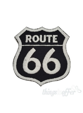 Embroidered patch Route 66