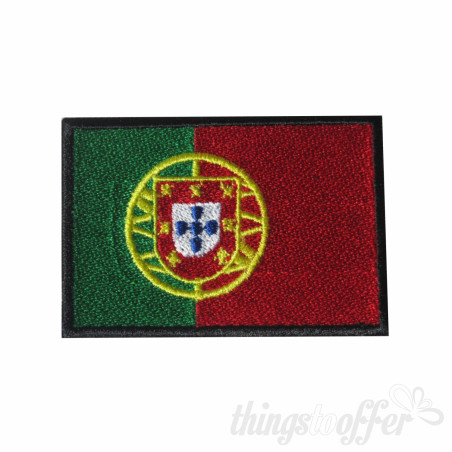 Rectangular Portuguese flag