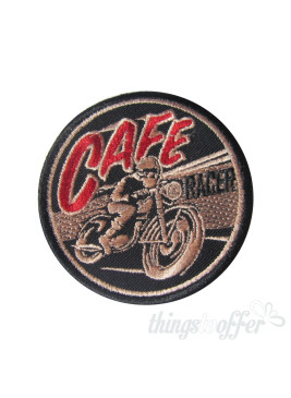 Parche Bordado Café Racer