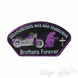 Embroidered patch missing but not forgotten