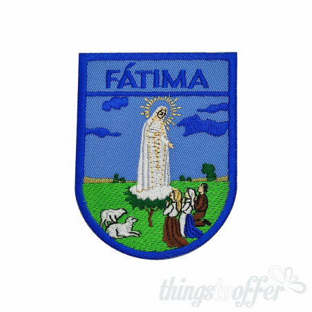 Embroidered patch Fátima