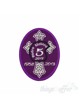 Patch referring to five years of the death of Pe José Fernando