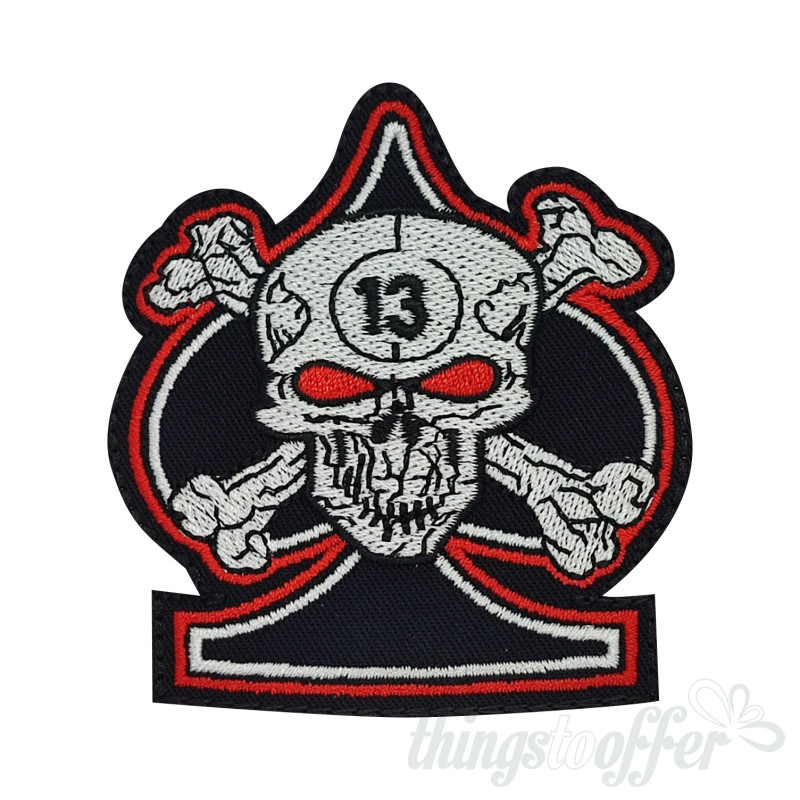 Emblema, Patch Caveira 13