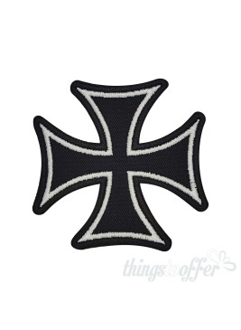 Emblema, Patch Cruz de Malta Branca