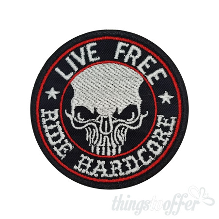 Patch Live Free, Ride Hard Core