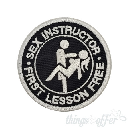 Patch Motard Intructor First Lesson Free