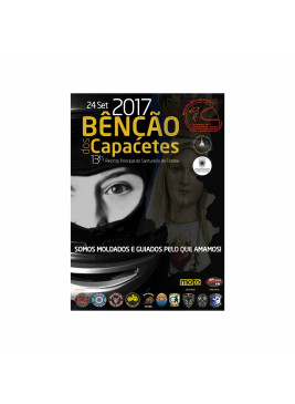 Autocolante com a imagem do cartaz do evento 2017