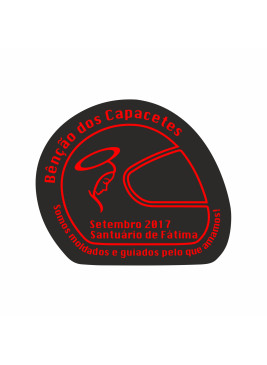 Autocolante com o logo da bênção de 2017