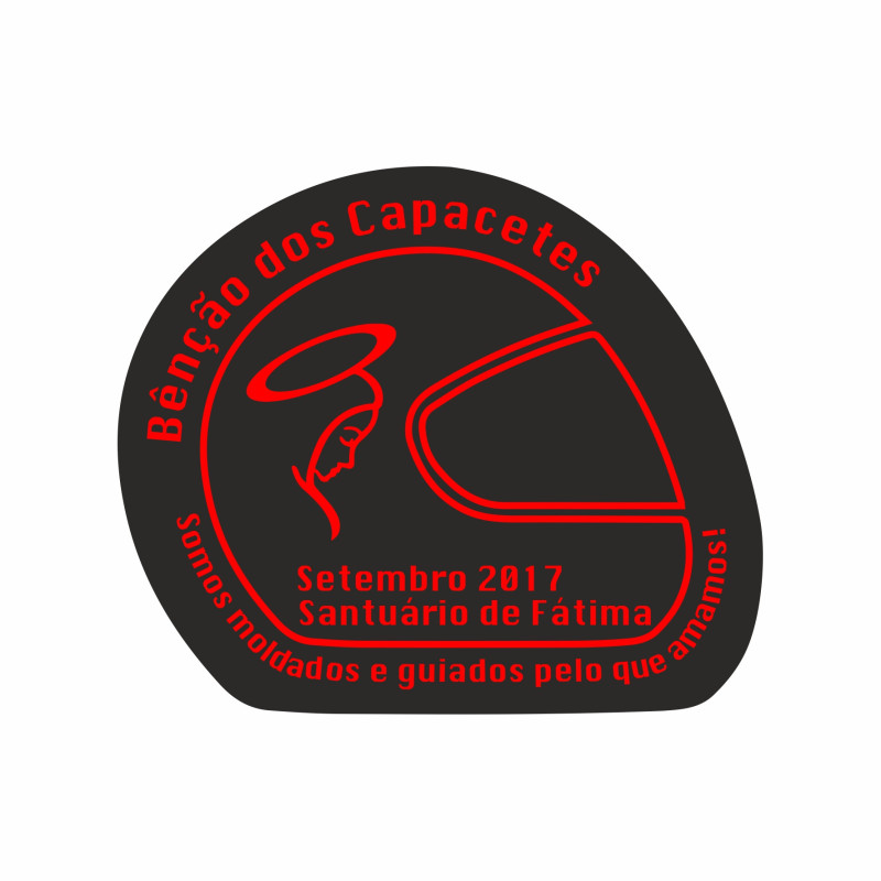 Logotipo de bendición 2017 Pegatina