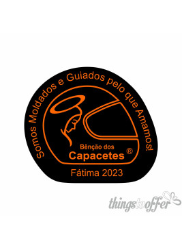 Blessing of the Helmets sticker with the 2023 logo