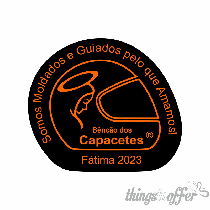 Autocolante Bênção dos Capacetes 2023