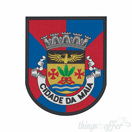 Emblema, patch Cidade da Maia