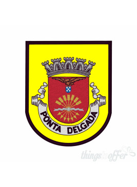 Parche bordado Ciudad de Ponta Delgada