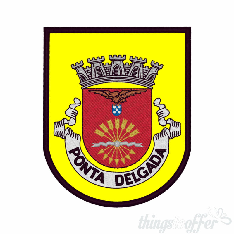 Emblema, patch Cidade de Ponta Delgada