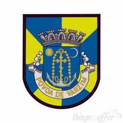 Embroidery, patch City of Povoa de Varzim Embroidery, patch City of Povoa de Varzim