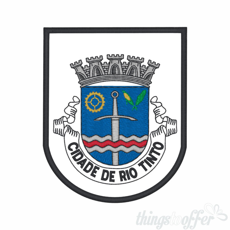 Emblema, patch Cidade de Rio Tinto