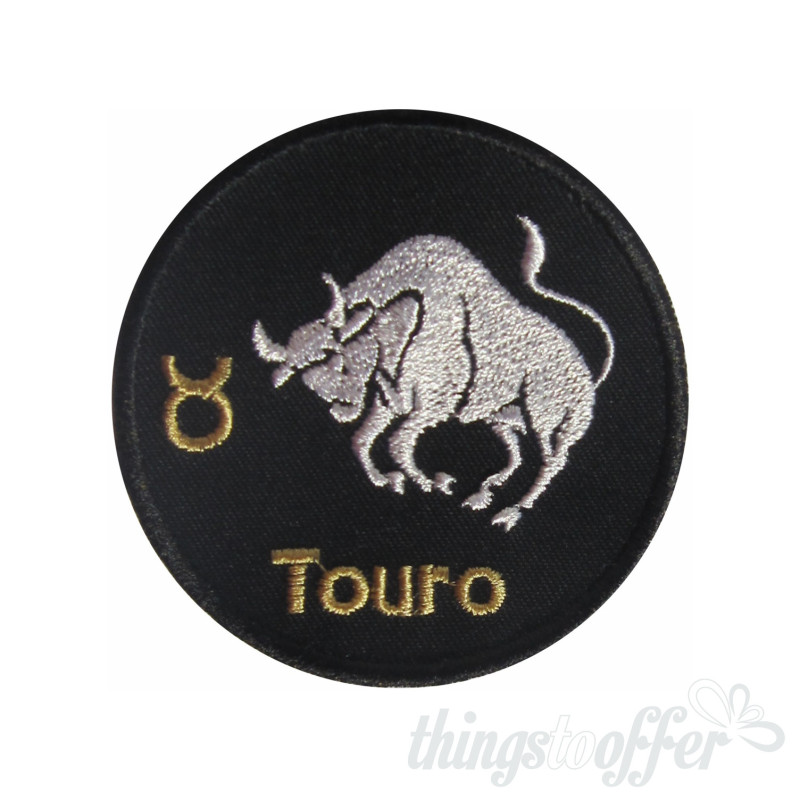 Zodiac Taurus Embroidered Patch