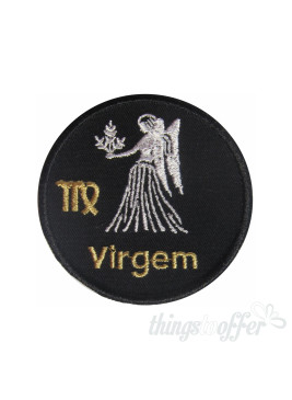 Patch Virgem do Signo do Zodíaco