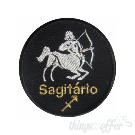 Parche Sagitario Signo del Zodiaco